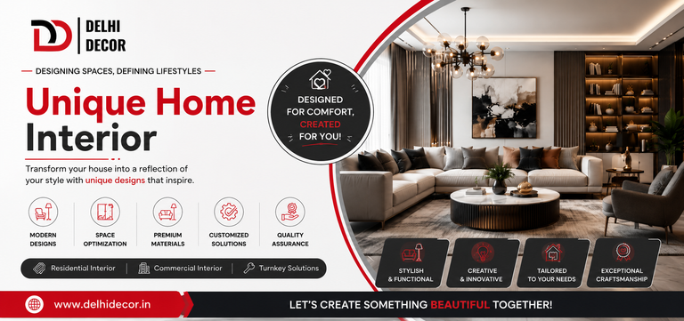 How to Create a Unique Home Interior With Customised Wallpaper in Delhi